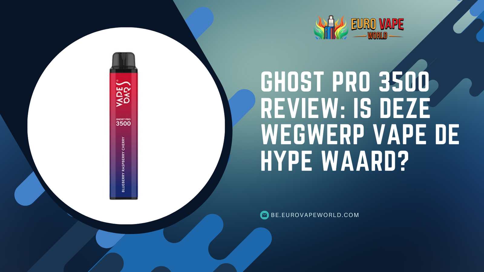 Ghost Pro 3500 Review: Is Deze Wegwerp Vape de Hype Waard?